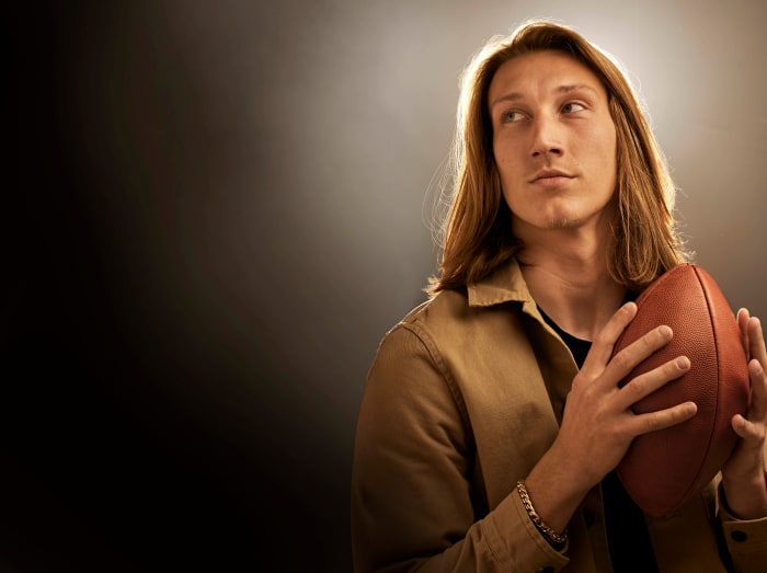Trevor Lawrence portrait for Sports Illustrated